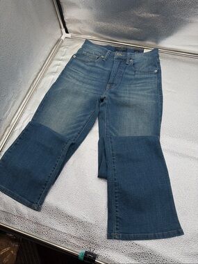 Lucky Brand Women's 4/27 Bridgette High Rise Boot Cut Jeans Blue 7WP10690 NWT